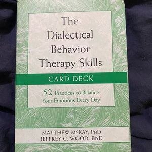 Dialectical Behavior Therapy Skills Card Deck